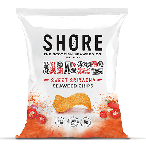 Shore Sweet Siracha Seaweed Chips 80g