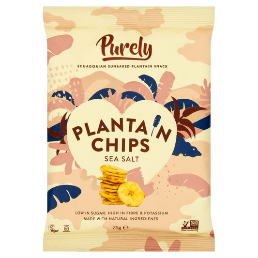 Purely Plantain Chips 75g