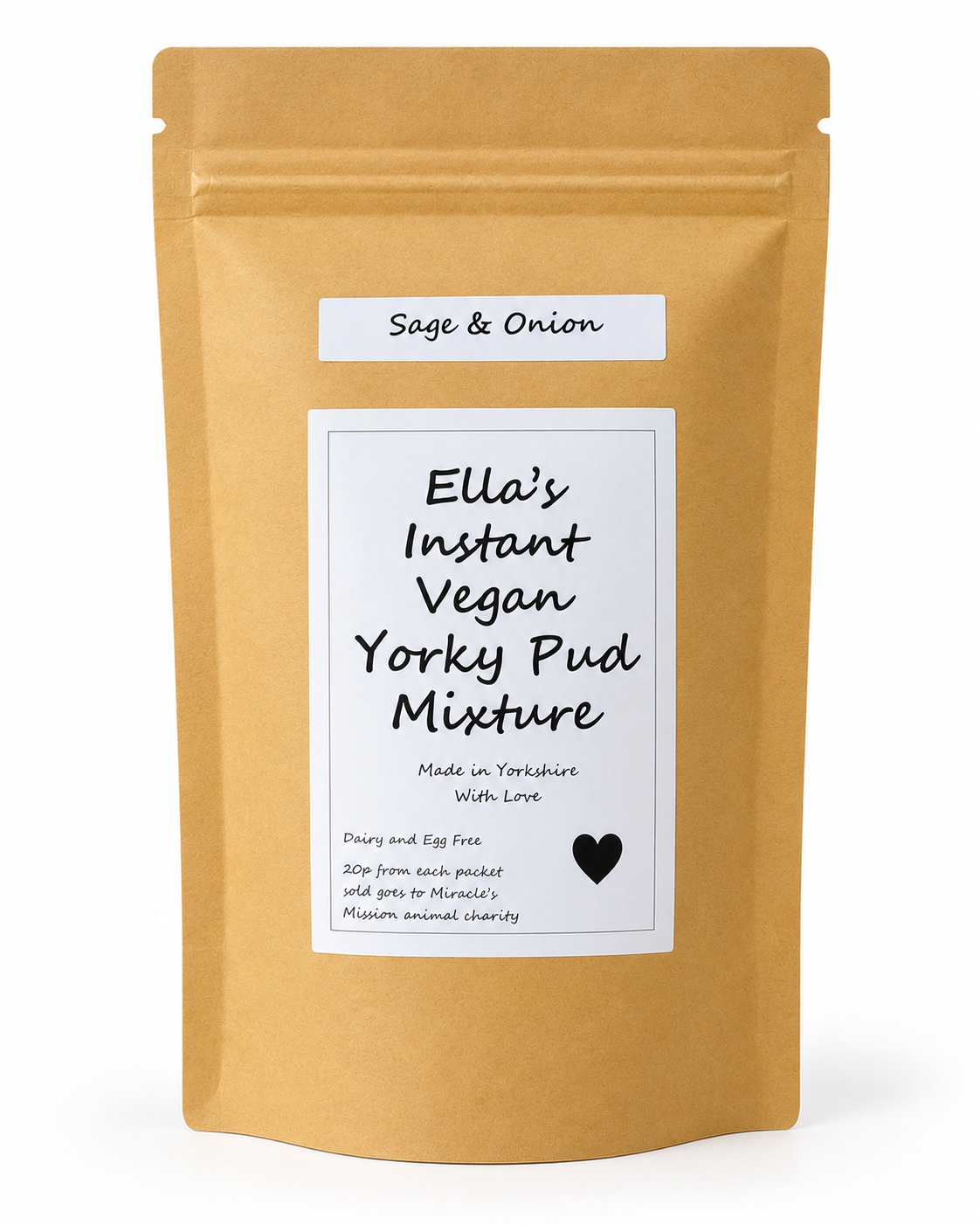 Ella's Instant Yorkshire Pudding Mix Sage & Onion 130g