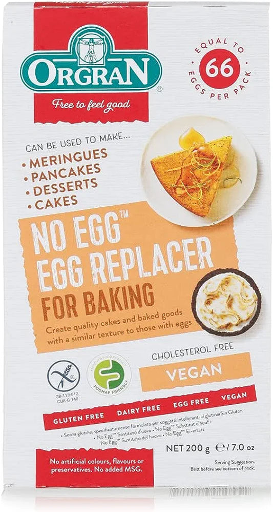 Orgran No Egg Egg Replacer For Baking 200g