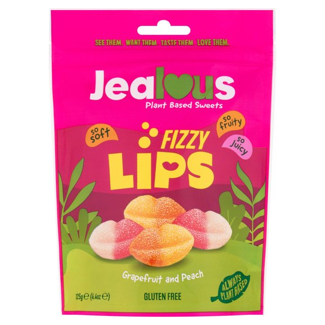 Jealous Sweets Fizzy Lips 125g