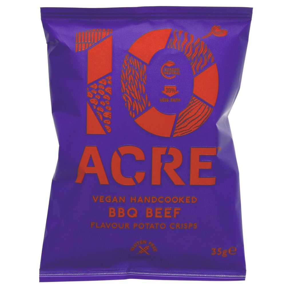 Ten Acre - BBQ Beef Flavoured Crisps 35g