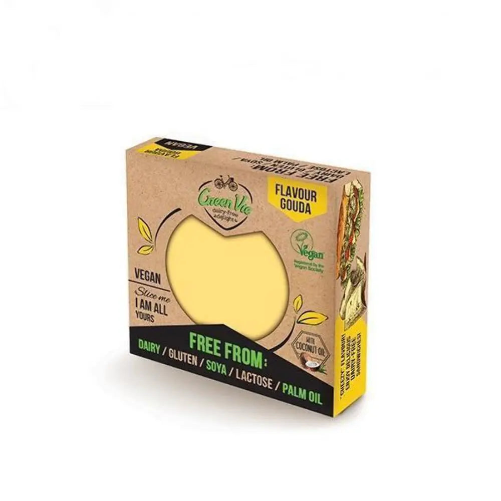 GreenVie Block Gouda Vegan Cheese 250g