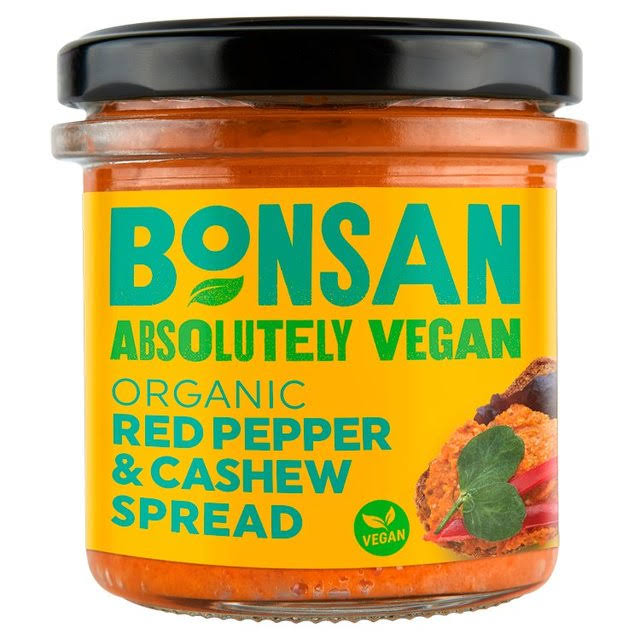 Bonsan Spread Red Pepper & Cashew 135g