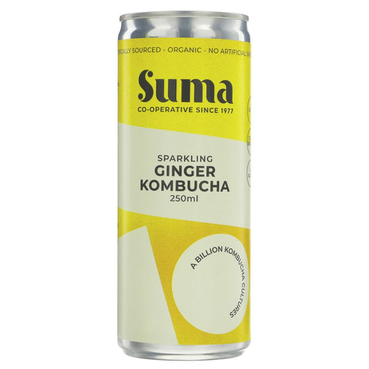 Suma Ginger Kombucha Sparkling 250ml