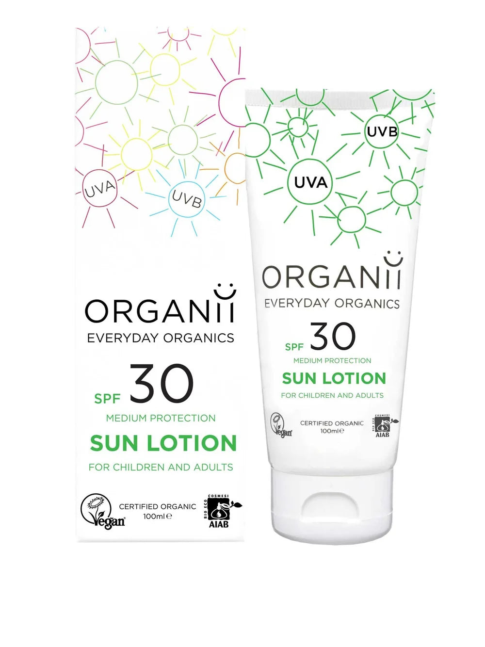 Organii Sun Lotion SPF 30 100ml