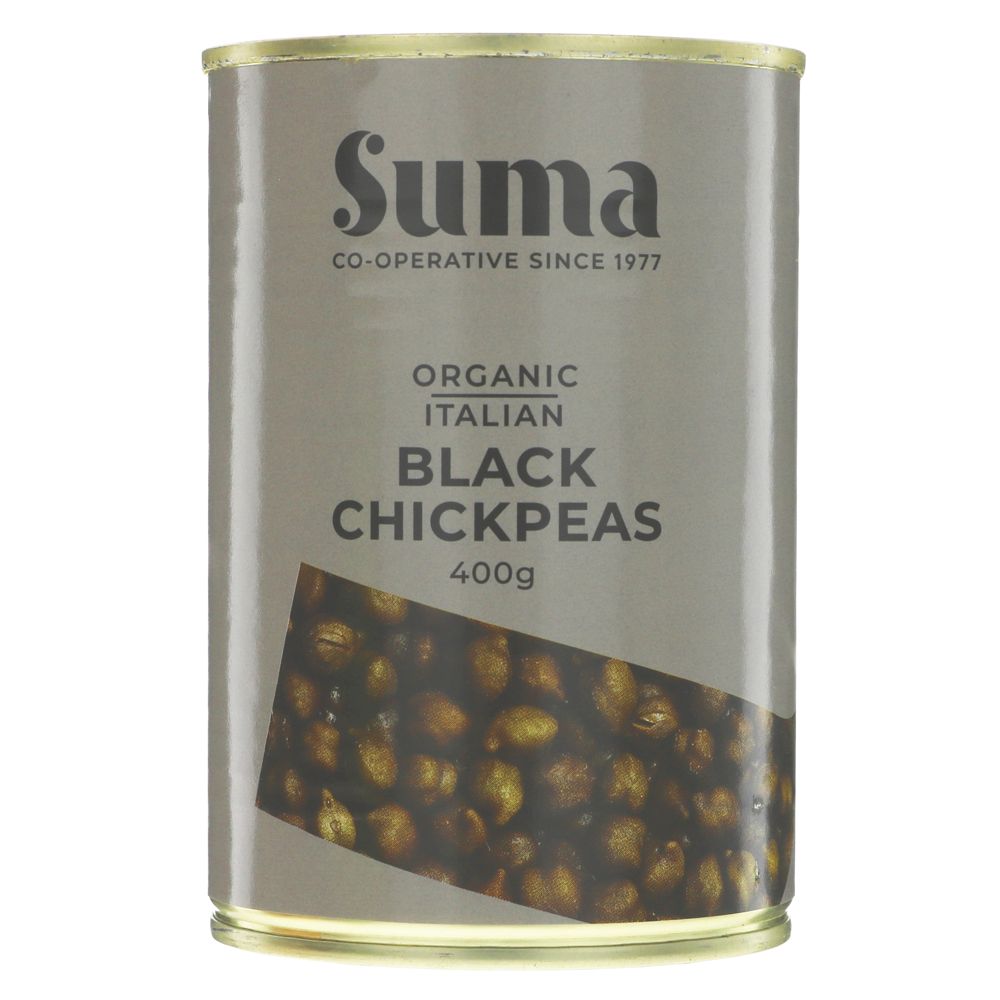 Suma - Organic Black Chickpeas 400g