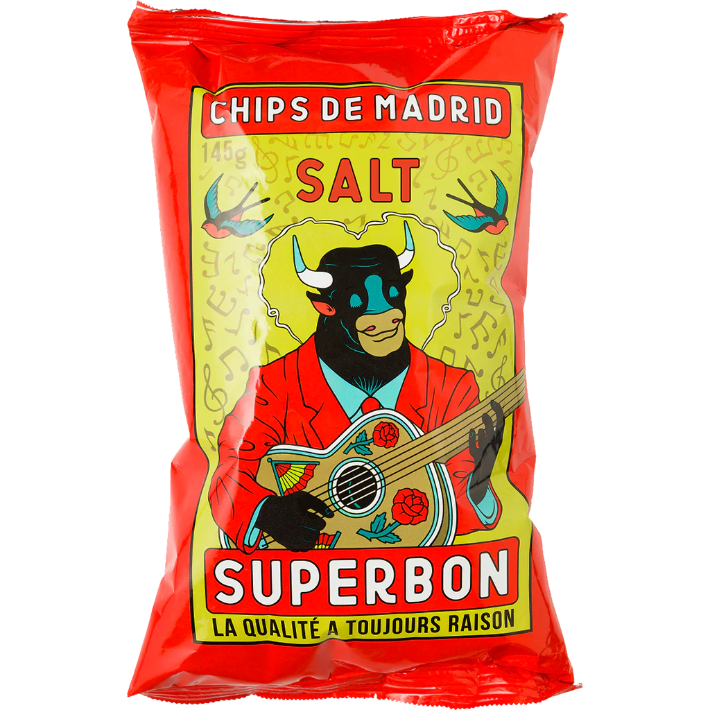 Superbon Chips De Madrid Salt Chips 135g