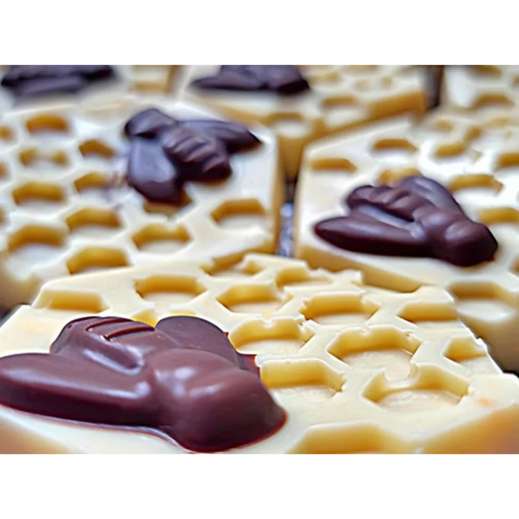 Taffy & Co Vegan White Chocolate Honeycomb Bar (Pack of 2) 100g