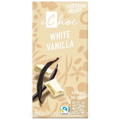 iChoc White Vanilla Chocolate 80g