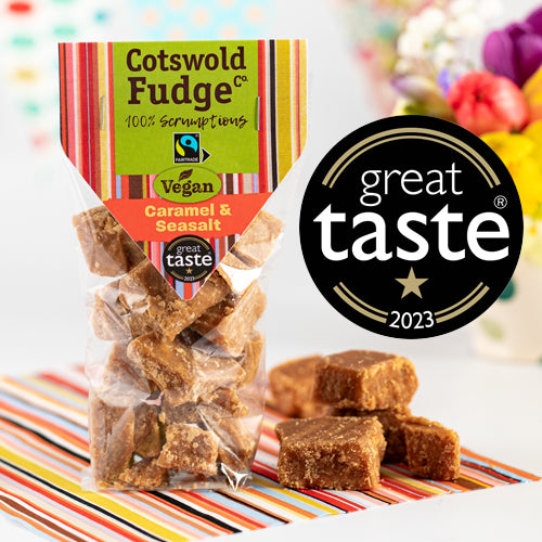 Cotswold Caramel & Sea Salt Fudge 150g