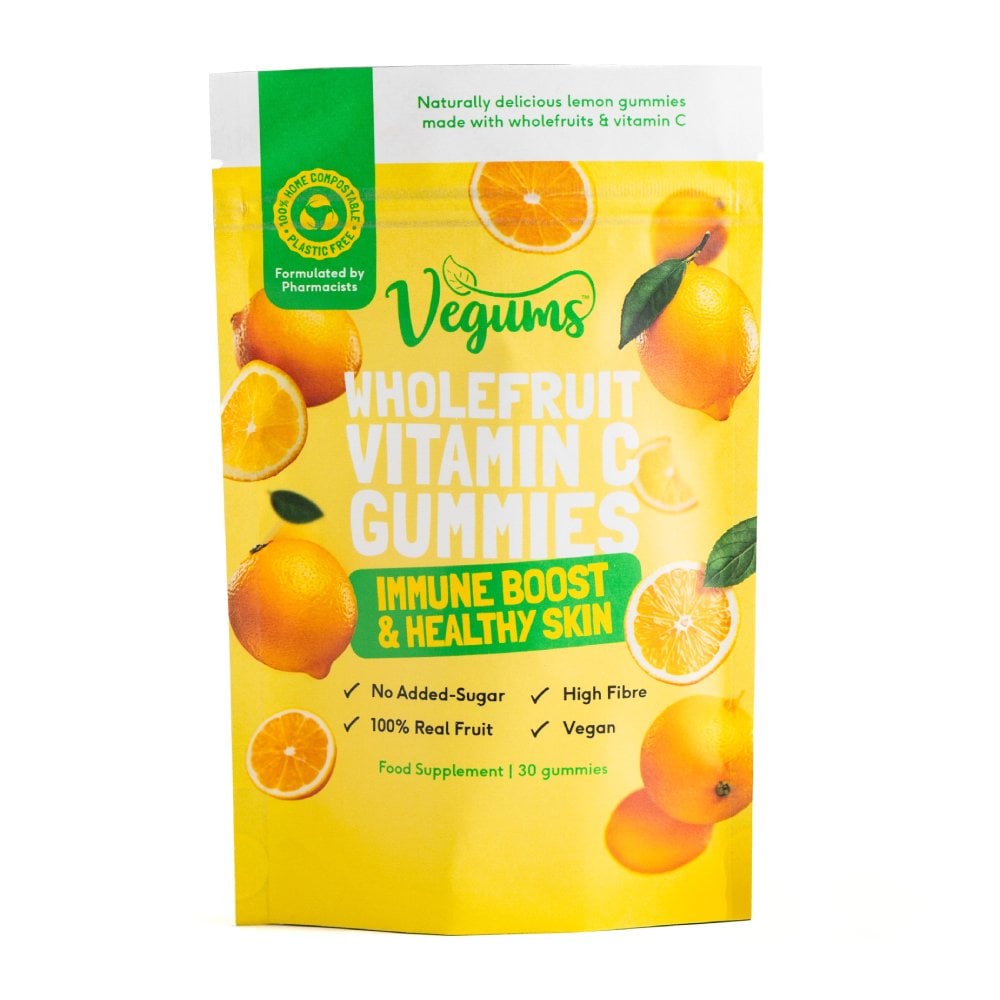 Vegums Vitamin C Wholefruit Gummies 30 pack