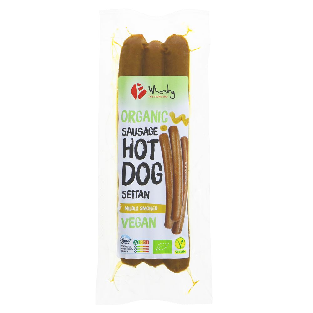 Wheaty Vegan Hot Dogs 150g