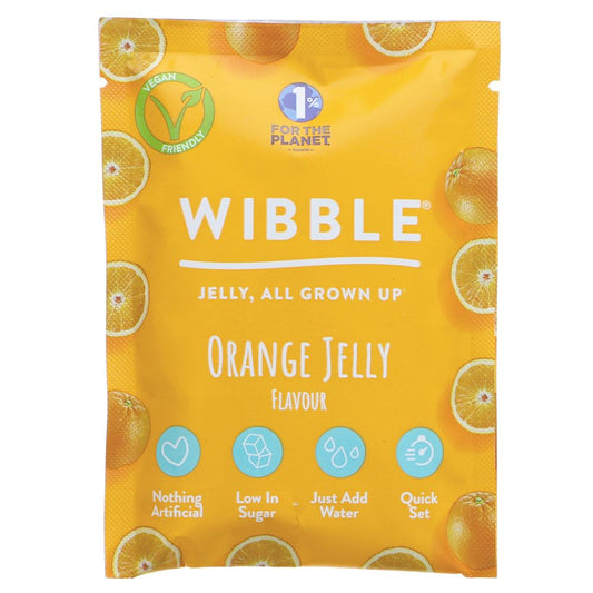 Wibble Orange Jelly Crystals 57g