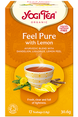 Yogi Tea Feel Pure with Lemon x17 bags