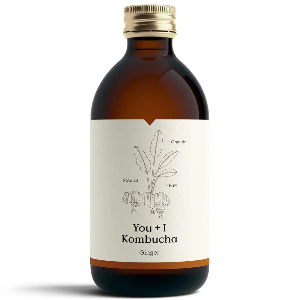 You + i Organic Ginger Kombucha 330ml